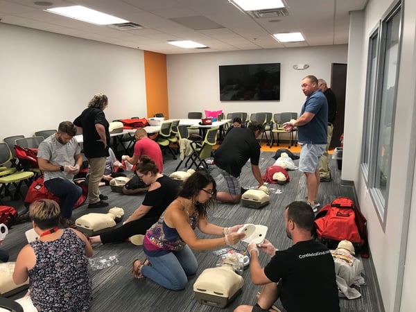 core medical group red cross employee cpr training