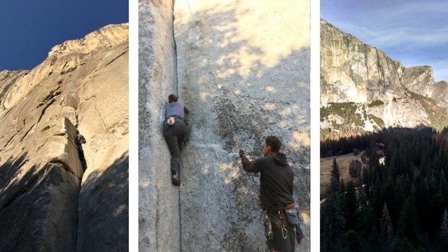 CMG Travel Nurse On Rock Wall