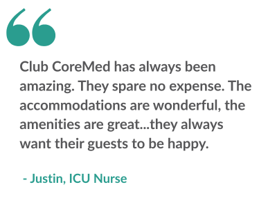 Club CoreMed testimonial - Justin