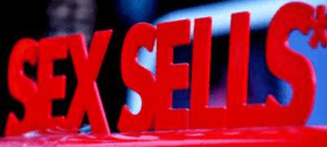 sex sells sign