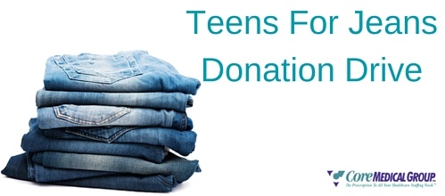 Teens for Jeans Donation Drive